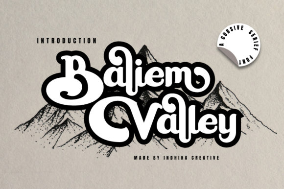 Baliem Valley: A Display Font for Thoughtful Editorial Design