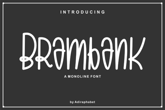 Brambank: A Display Font That Elevates Digital Campaigns