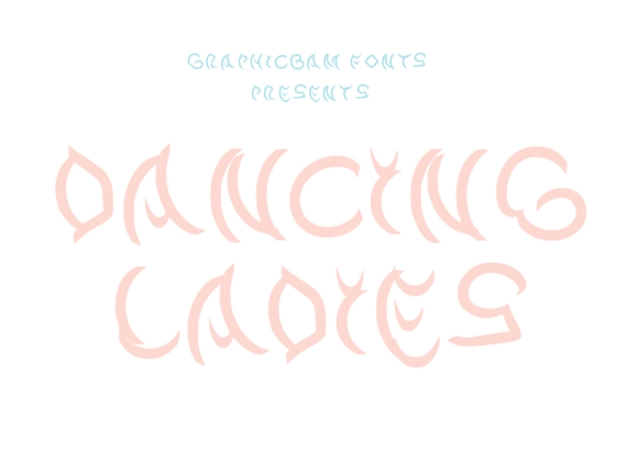 Dancing Ladies Font for Playful Branding Projects