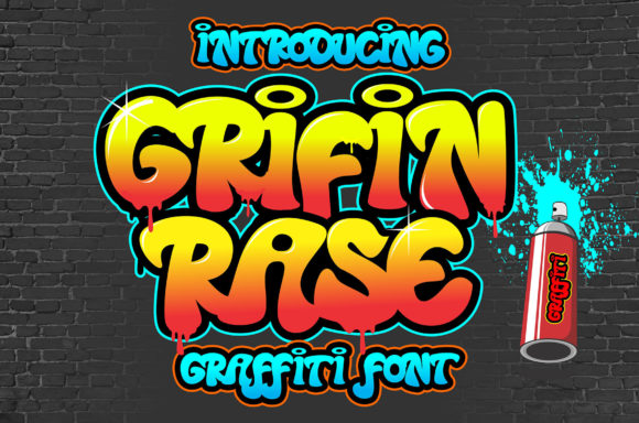 Griffin Rase: A Graffiti-Inspired Font for Modern Branding