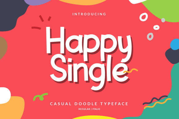 Happy Single: A Timeless Display Font for Handmade Creations
