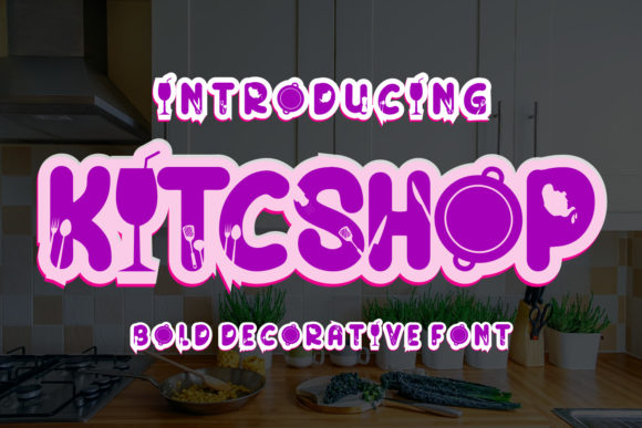 KitcShop Font for Branding That Feels Warm and Welcoming