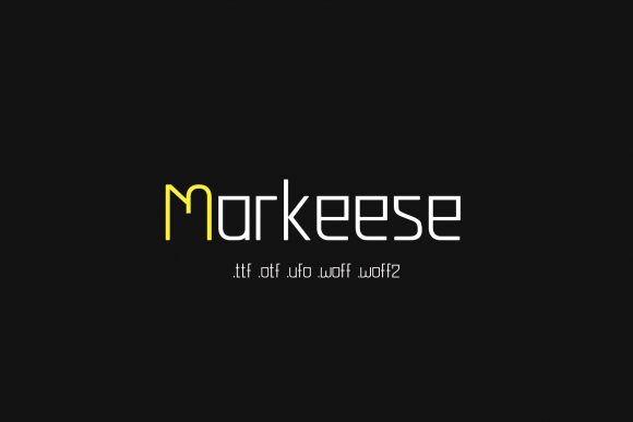 Markeese: A Sharp Display Font for Modern Campaigns
