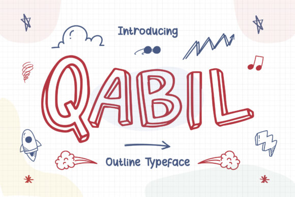 Qabil: A Cool and Friendly Display Font for Branding