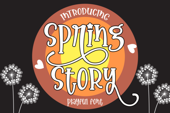 Spring Story Font for Business Branding