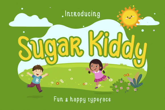 Sugar Kiddy: A Sweet Display Font for Campaign Creatives