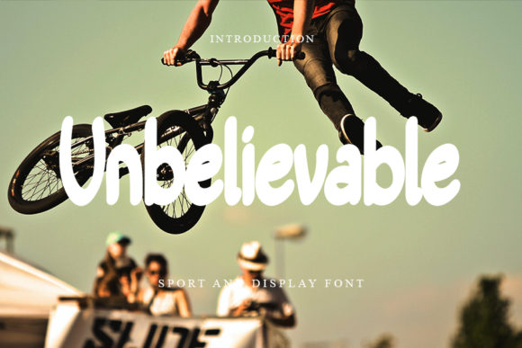 Unbelievable Font for Web Design Projects