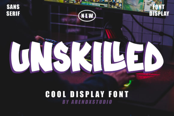 Unskilled Font for Bold Branding Projects