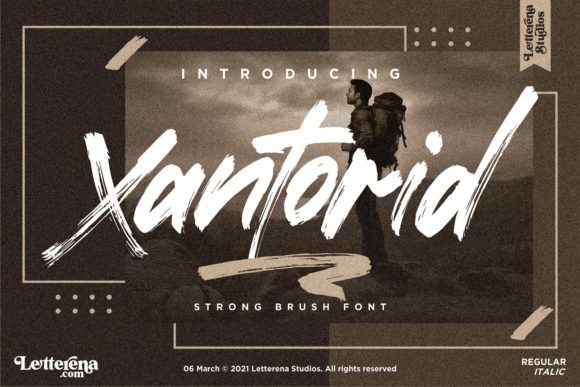 Xantorid Display Font Review